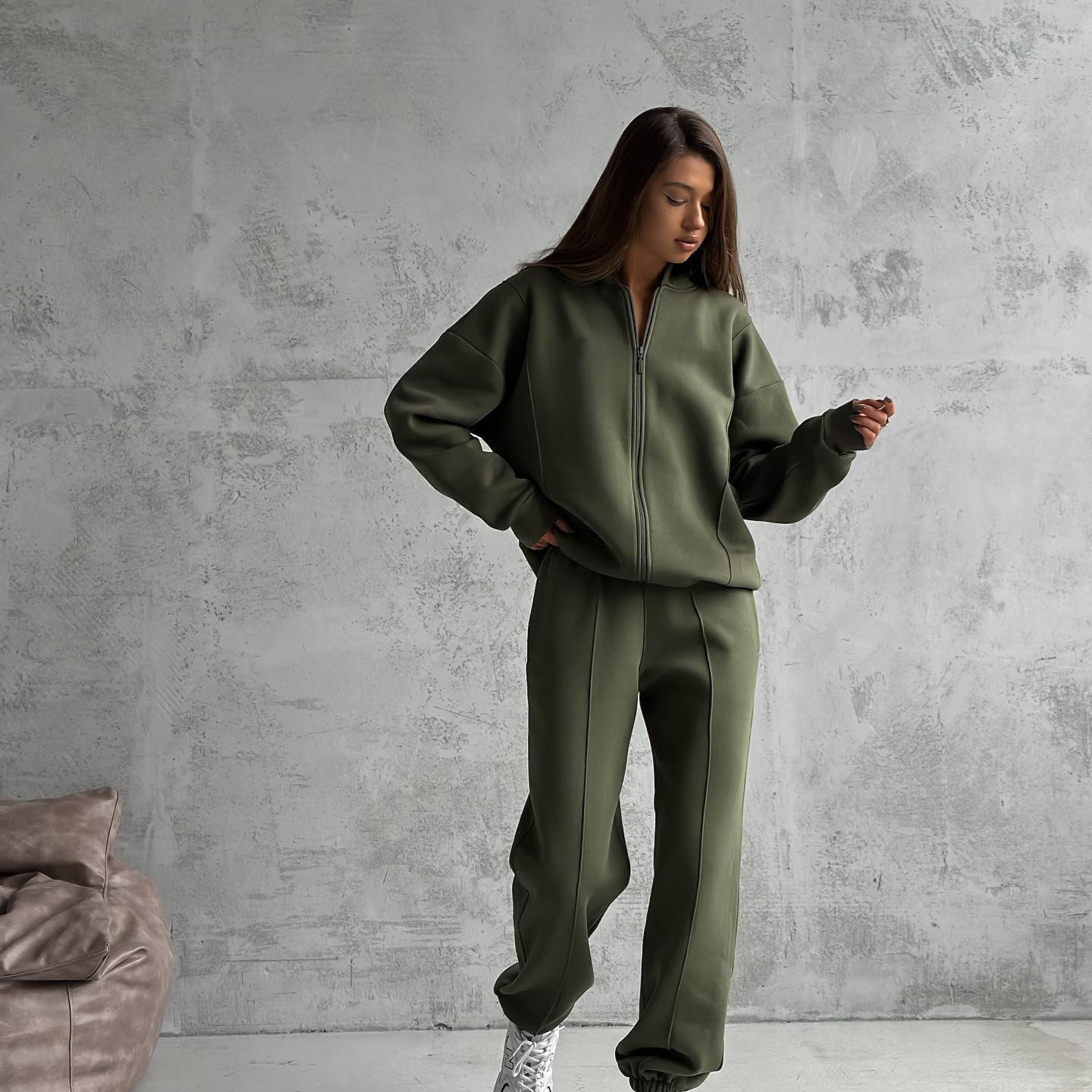 hot Free shipping designer coat for women Minimalist cardigan jacket with patchwork design casual and fashionable style