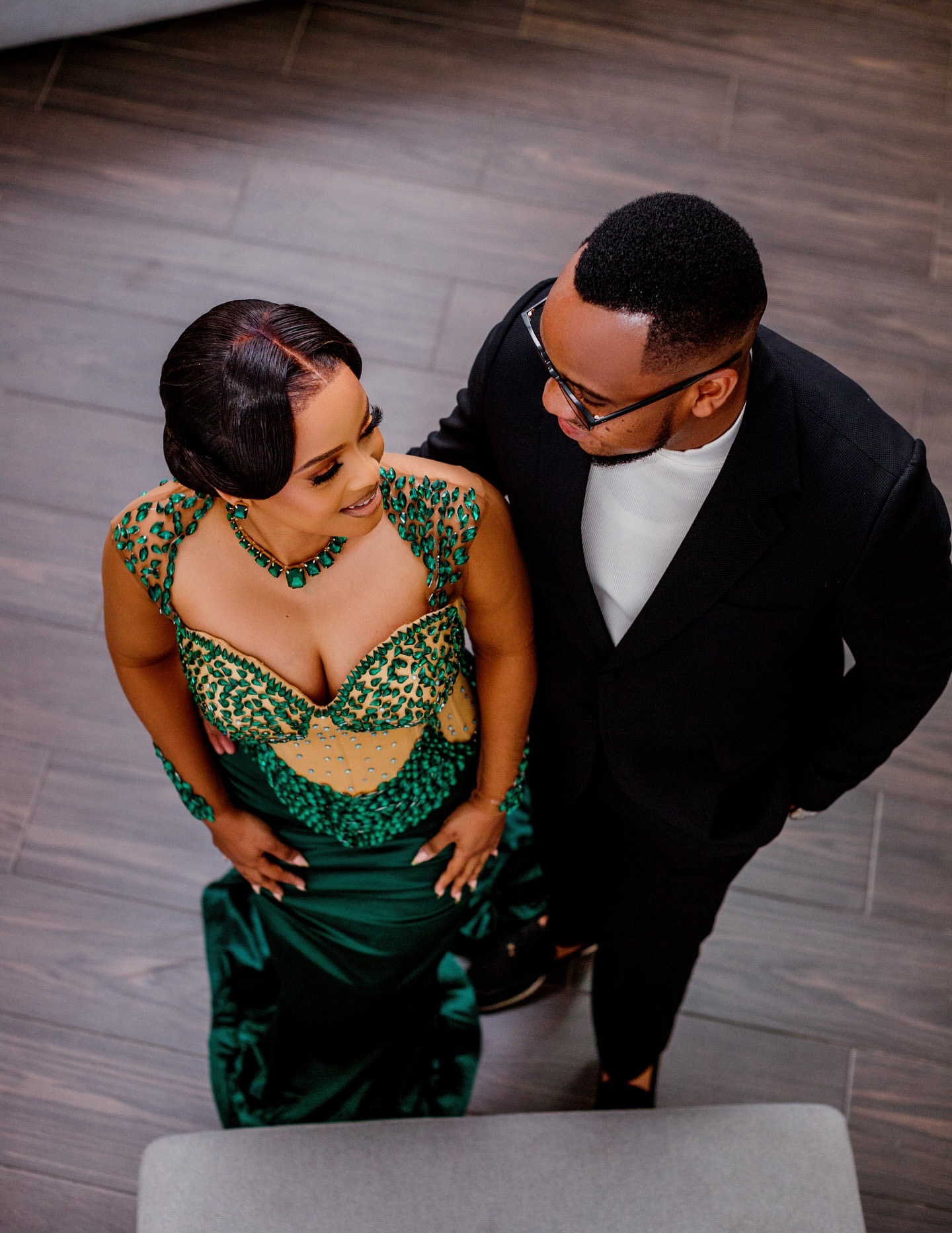 Dark Green Mermaid Prom Dresses 2025 Crystals Velvet Illusion Evening Formal Party Second Birthday Engagement Gowns Plus Size Dress For Special Occasi