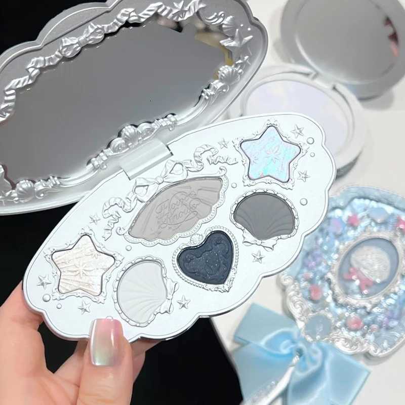 Shell Pearl Collection Matte Pearl Six Color Eyeshadow Palette Metallic High-Pigment Eye Makeup With A Long-Wearing S250721