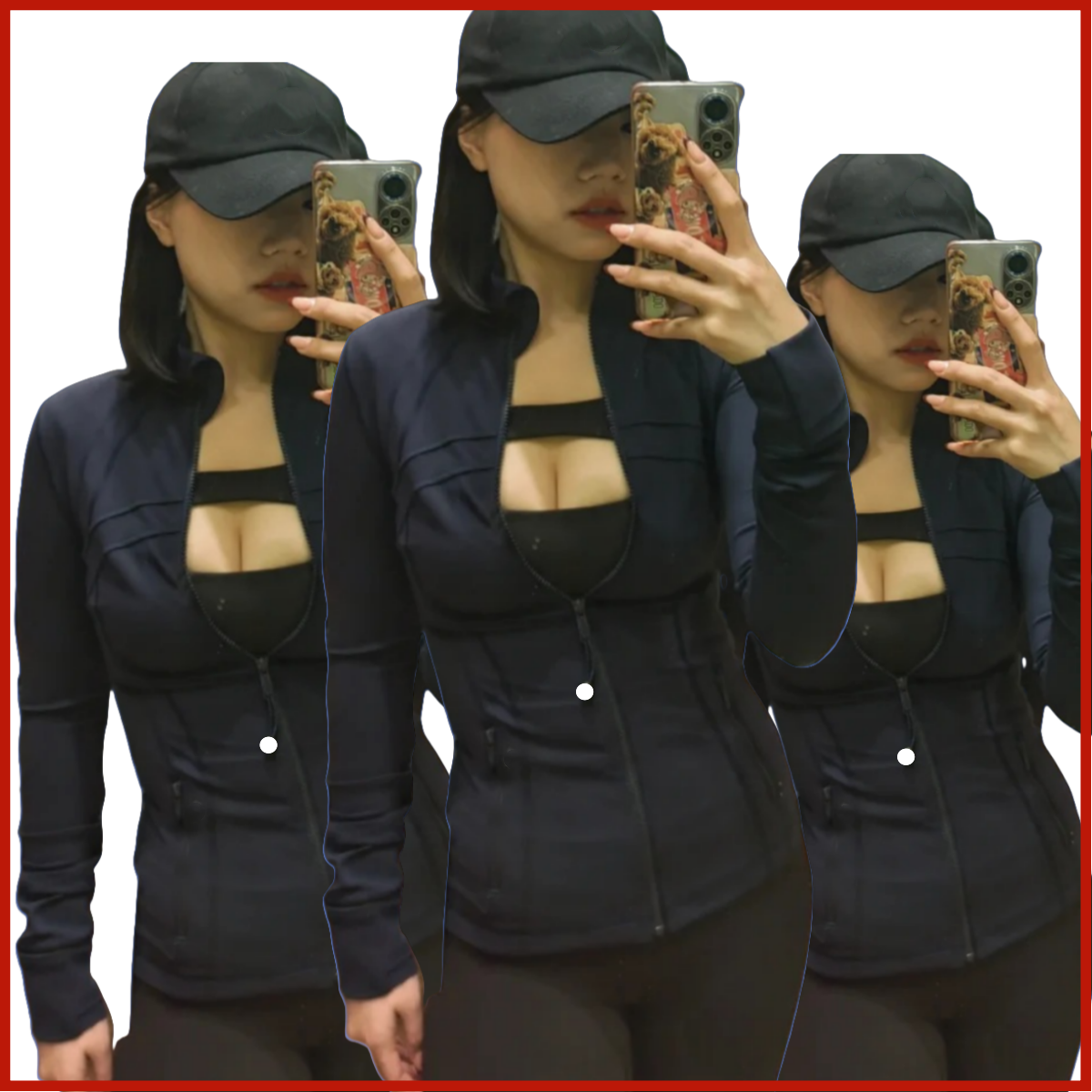 2025 5A Full Label Zipper Yoga Suit Jacket High Waist Pants Fitness Suit Comfortable Fitness Clothing Suit Sports Hot Sets luluity lemonize