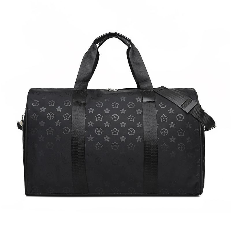 Men's Large Capacity Lightweight Duffel Bag - Waterproof Travel Gym Bag for Sports, Business Trip & Short Trips with Organizer
