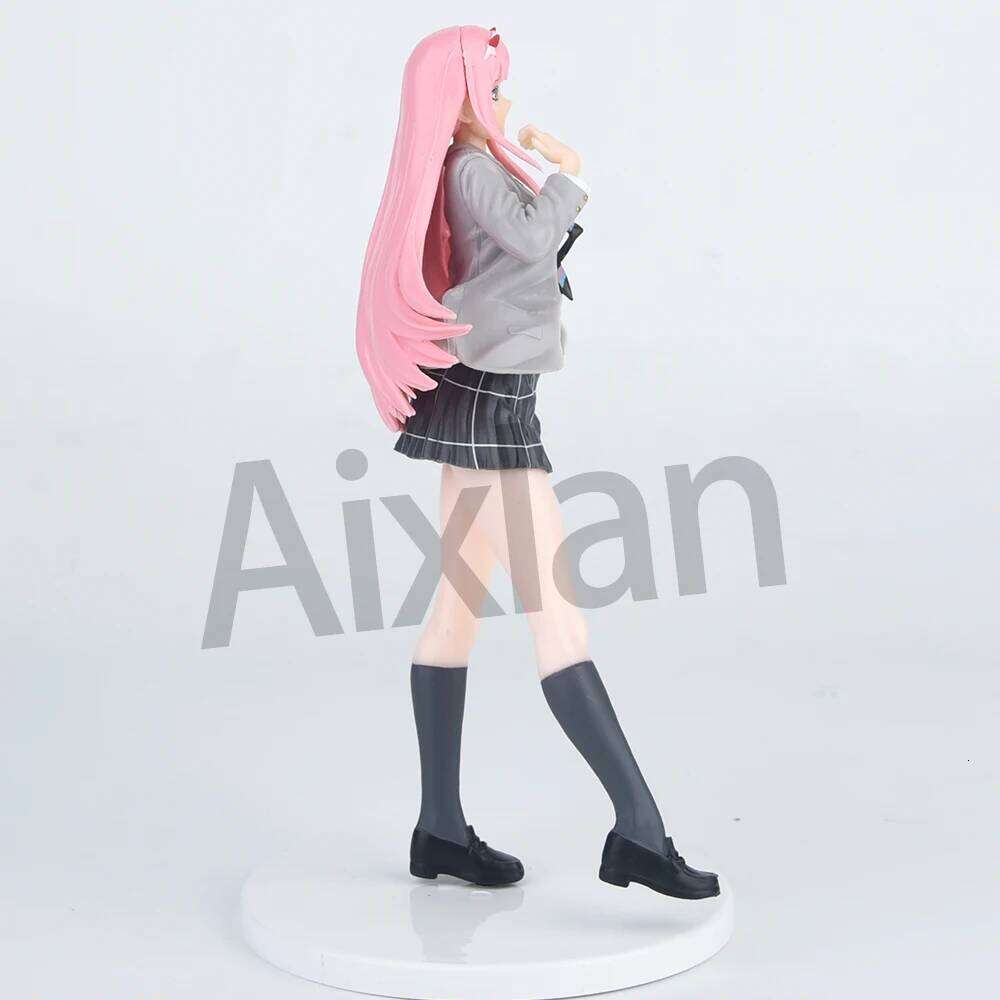 Aixlan 20cm Anime SEGA Zero Two DARLING in The FRANXX 02 National Team PVC Action Figure Collectible Model Toys Kid Gift