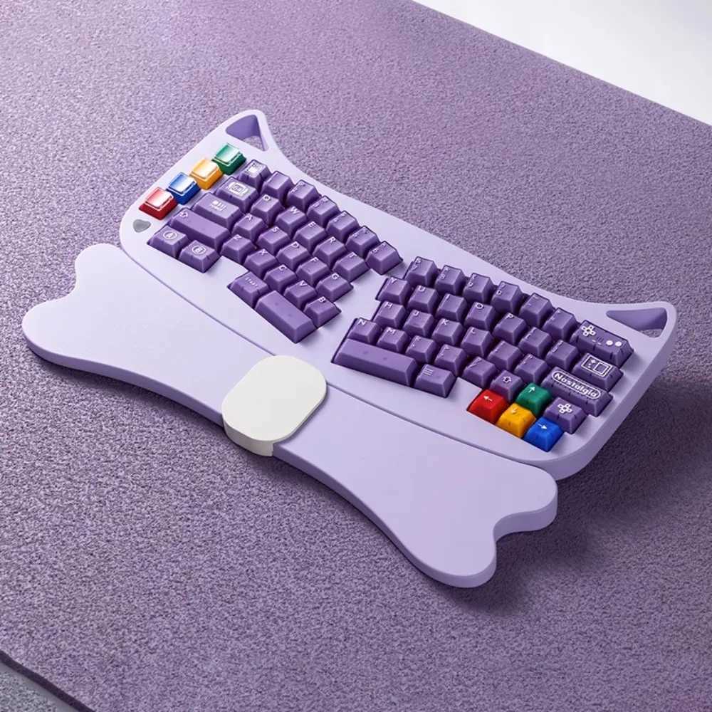 Corgi Fairlady Alice Mechanical Keyboard Aluminum Kit Wireless Bluetooth Gasket Hot-Swap Custom Girl Office Gaming Keyboard Gift R250721
