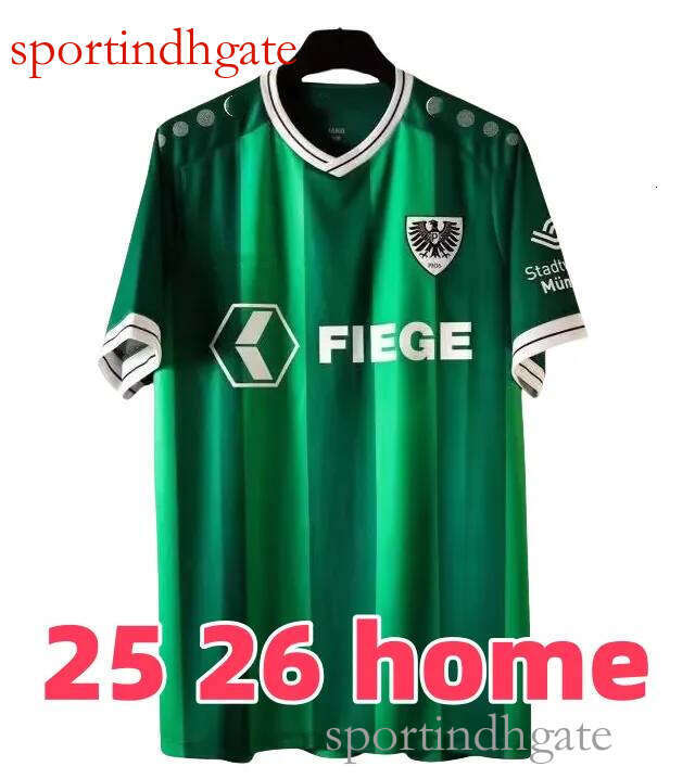 25 26 Maglie Da Calcio In Casa 2025 Munster Prussia Footbal…