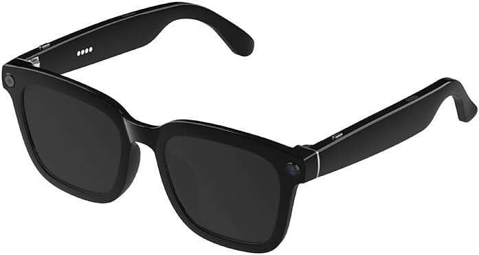 KOIPSSE AI Smart Camera Glasses: HD 1080P Video Recording Photo Taking, Translation, Assistant Conversation, Suitable for Outdoor and Indoor, Cycling,