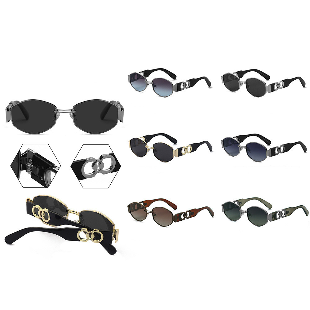 Designer Sunglasses For Women Men Oversized Frame Sunglasses Fashion Classic Sunglasses Luxury Polarized Goggle Pilot PC Frame UV400 Eyewear Kk806