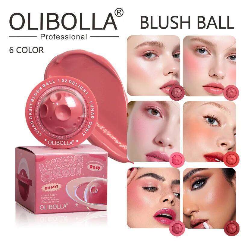 Blush Lip Tinted Cream Matte Moistured Hydrating Smooth ti-use Contour Rouge Longlasting Easy to Wear Cheek Makeup X250721