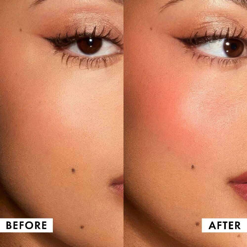 PHOFAY Luminous Shimmering Blush Powder Milk Apricot Peach Brightens Natural Matte Highlight Face Glitter Shadow X250721