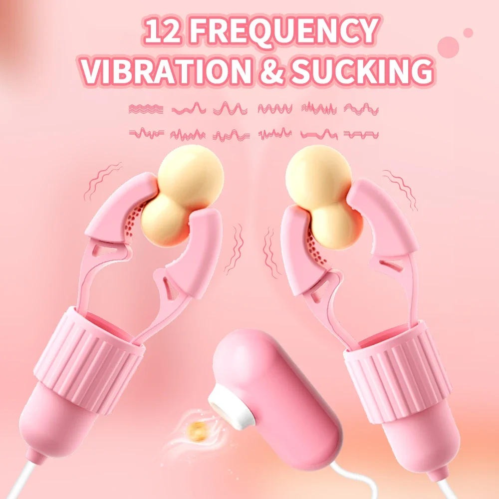 USB Powered Adult Toys Electric Female Masturbator with Nipple and Clitoral Orgasm Device Vibrators USB-2340