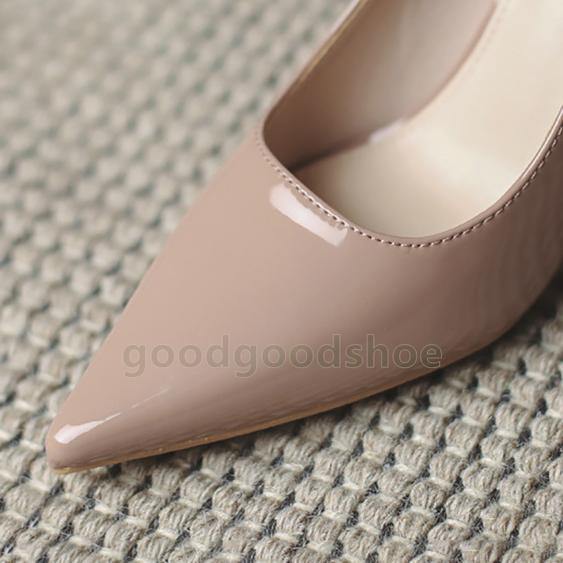 Fashion sandals designer women Mid High heels sandal Elegant Daily Wear 5CM 7CM luxury sandale Exquisite Patent Leather women shoes Size 34-40