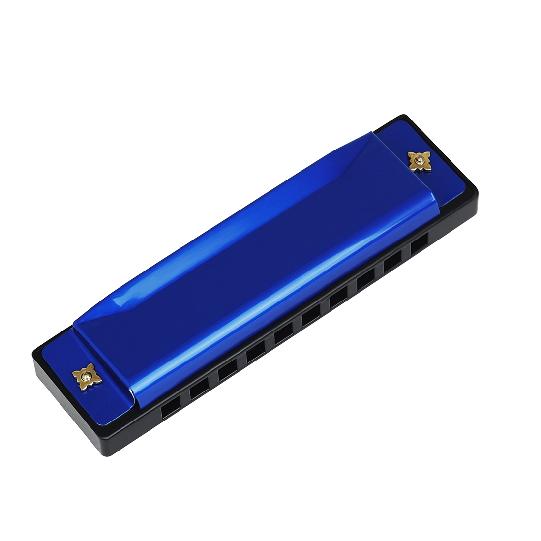 IRIN Wholesale Personalized Color 10 Hole 20 Tone C Blues Professional Children's Toy Mouth Organ Hohner Harmonica Blue/Red