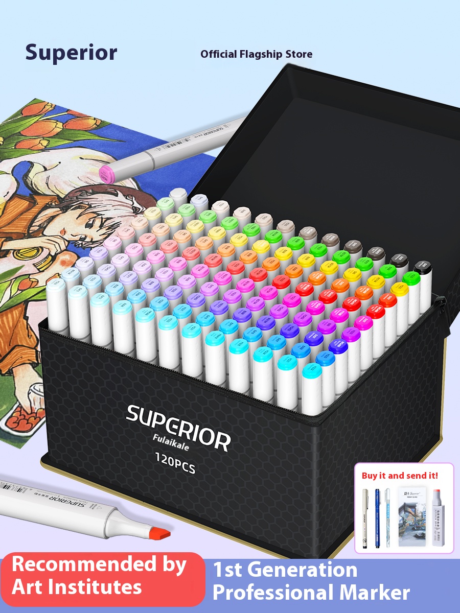 Shupuflecalee 1st Generation Markers Set - Skin Color Markers