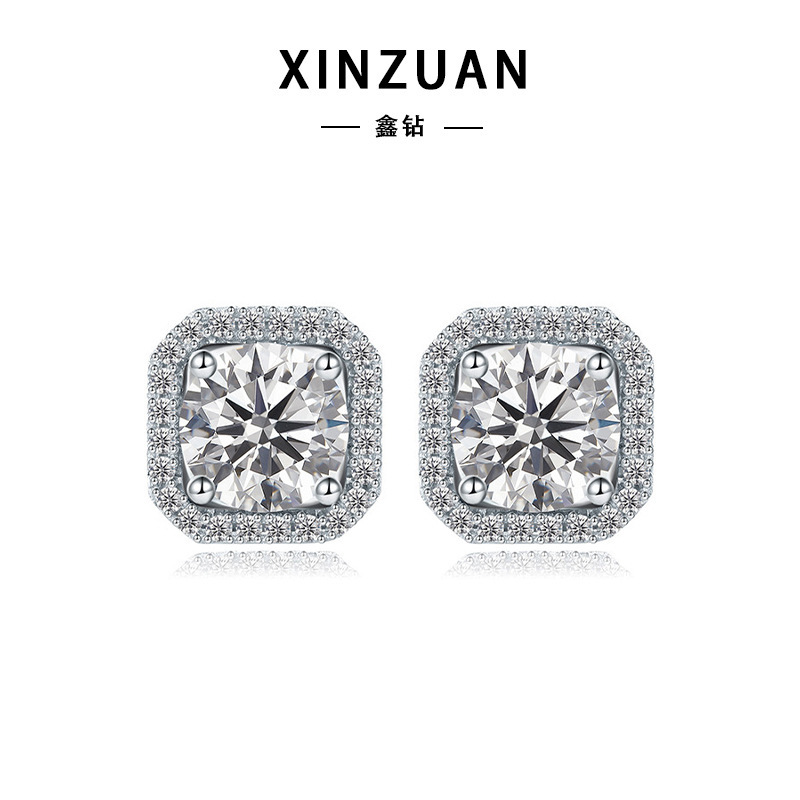 S Bass Coreano Bass Micro Intaliato UNA Carat Moissanite Elegine Sensi Sense DI…