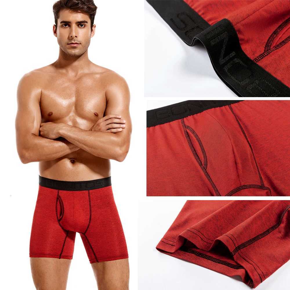 4pcs Front Opening Underpants Men Brand Boxers Men Sexy Boxer Shorts Mens Underwear Gift Underwear for Men Calecon XJ250721