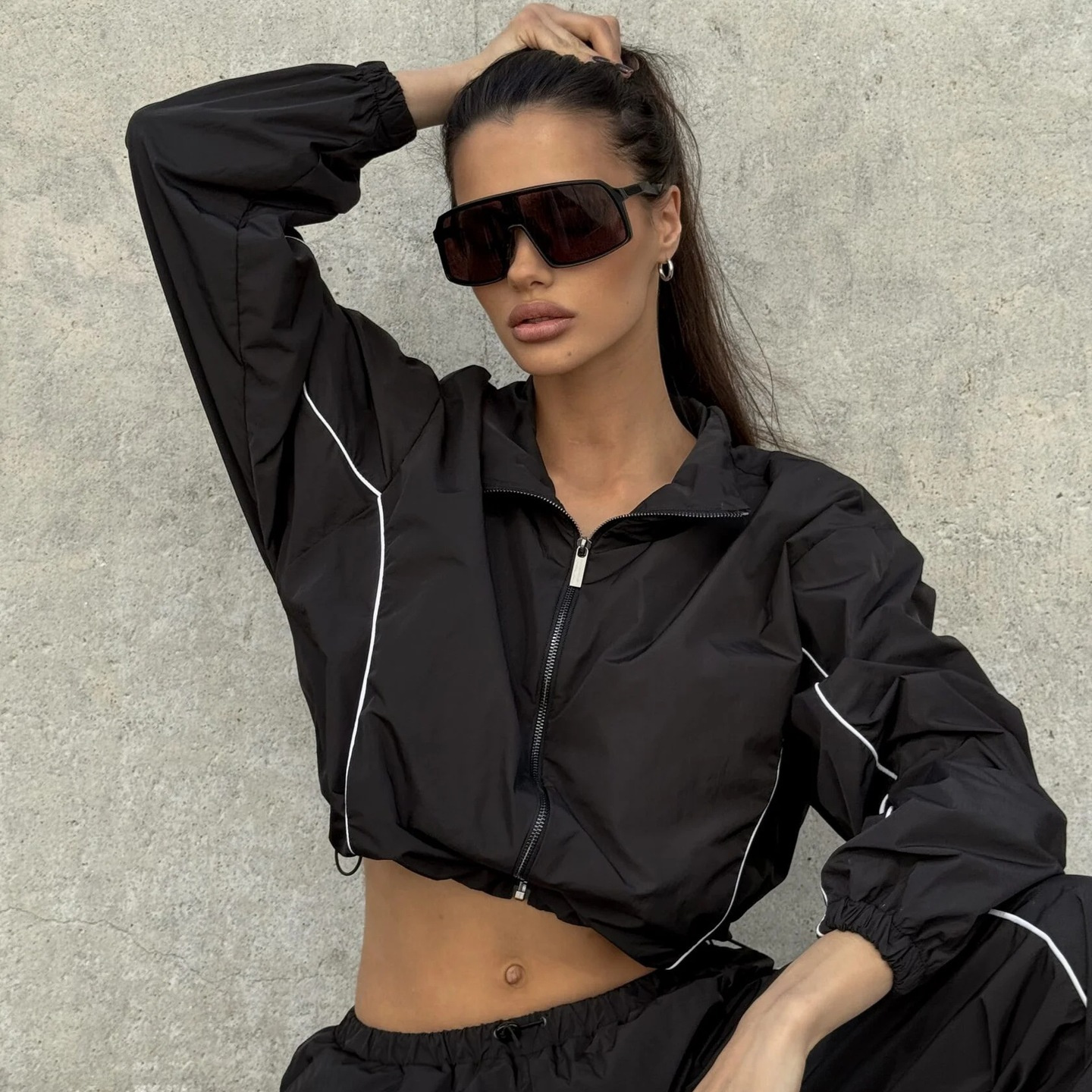 hot Free shipping designer coat for women Cardigan jacket with fashionable design comfortable and casual sports style