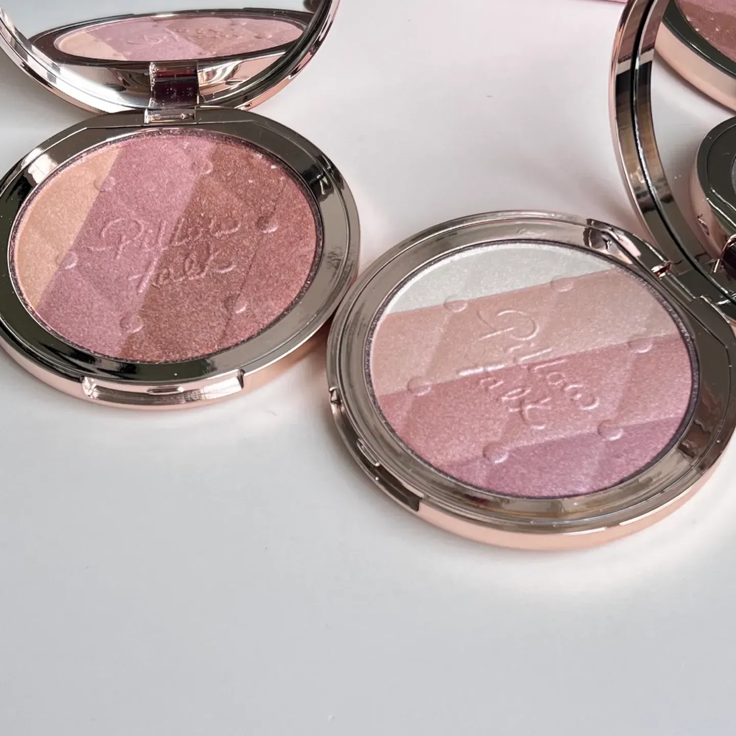2 Colors Pink Bronzers Highlighters Diamond Girl Face Makeup Highlighter 7g Dream Light Romance Light Long-Lasting Brighten Concealer Fast Ship