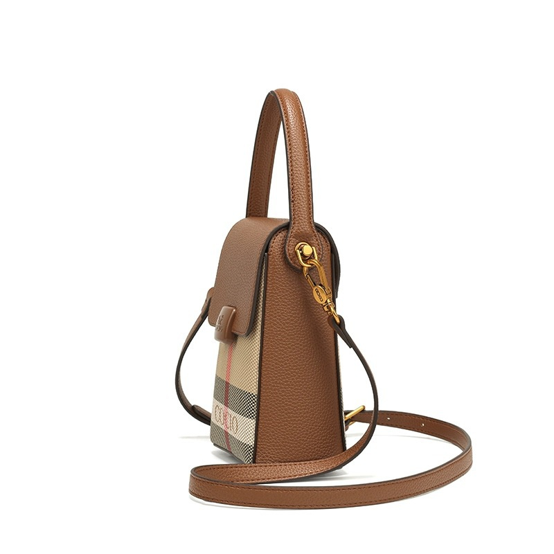 COCIO designer Brand Crossbody Bag New Checkered Phone Bag Simple and Versatile Handbag Simple and Elegant Comfortable Crossbody Bag