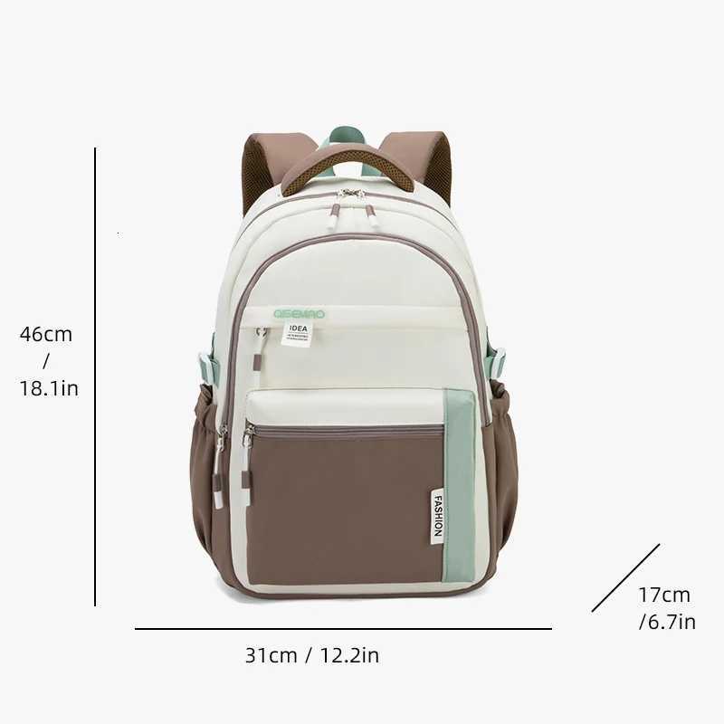 2024 New K-Style Brand Primary School Students Backpack High-Looking Niche Ins Style Junior High School Girls Schoolbags Y250722