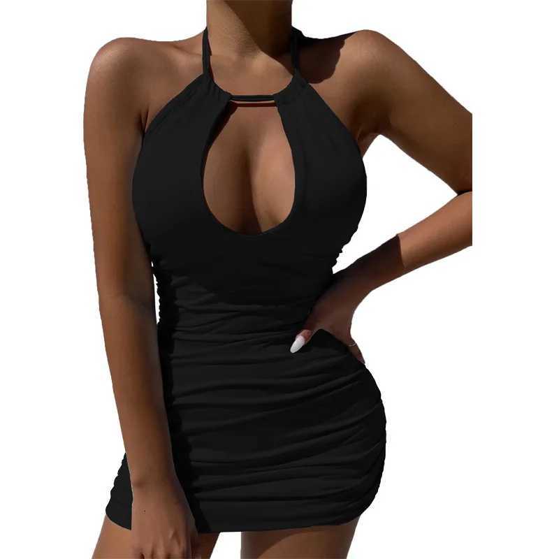Summer New Independent Station TikTok Cross-Border Foreign Trade Womens Halter Dress XJ250722