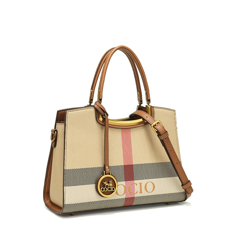 COCIO designer shoulder bag New high-quality hot crocodile patterned luxury vintage leather crossbody bag