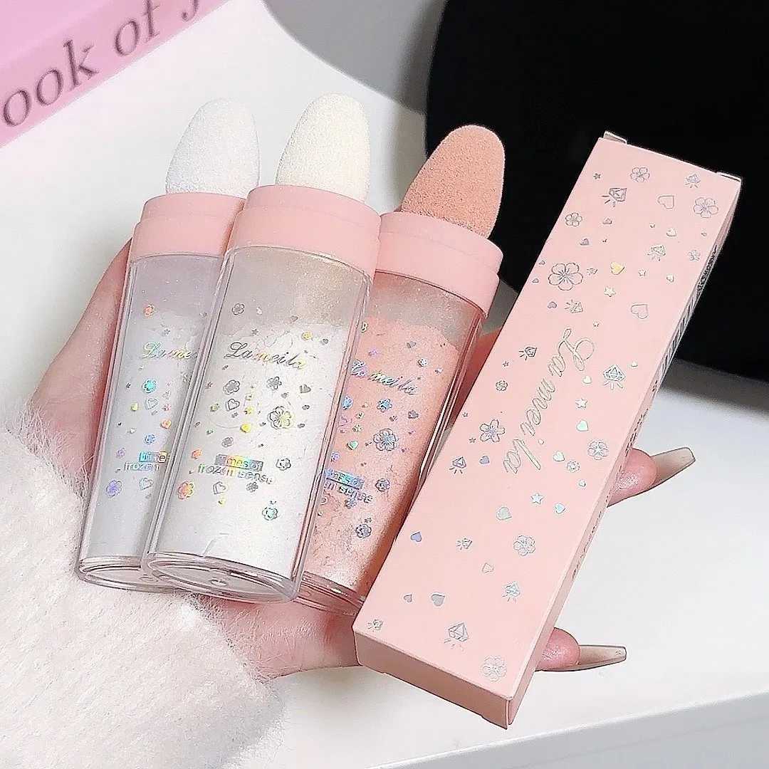 3Colors Glitter Powder Highlighter Makeup Body Brighten Natural Face With Fairy Highlight Shimmer Shading Contour CosmeticW250722