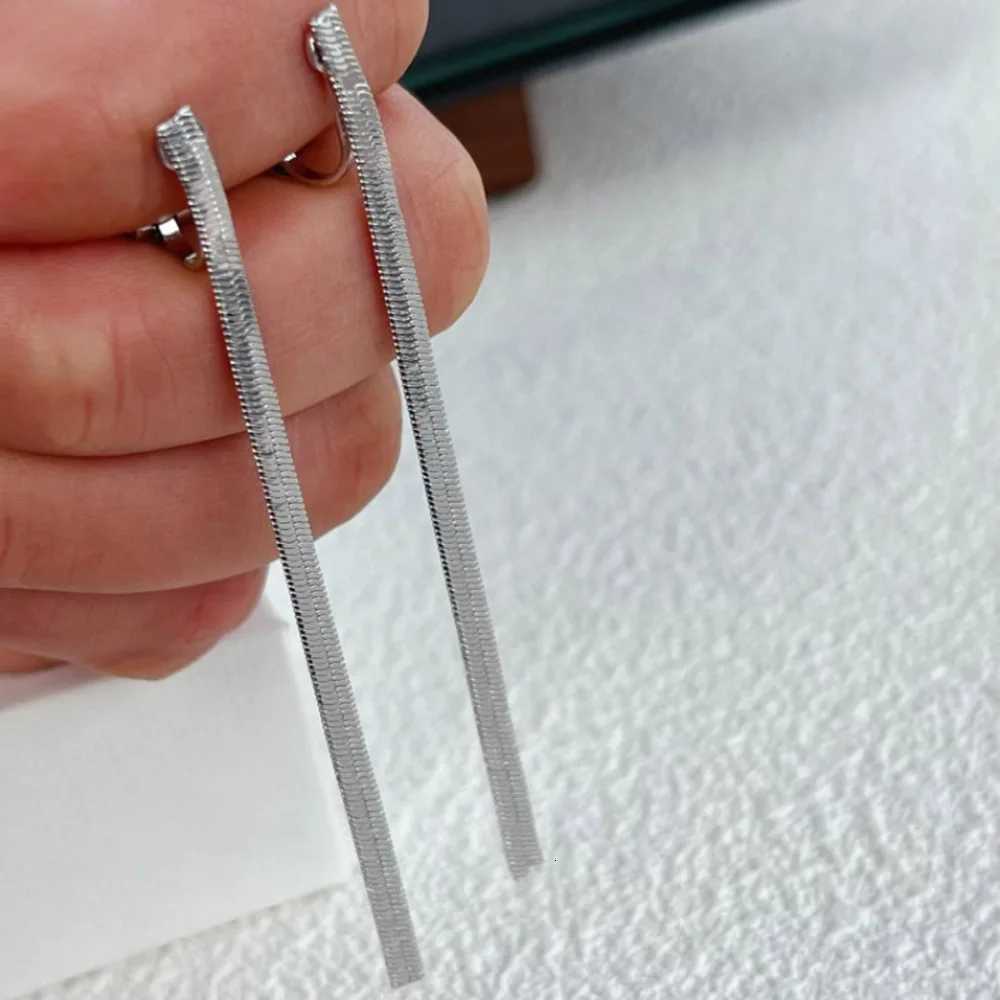 Gold Color Long Clip On Earrings Non Pierced Tassel Jewelry Women Ear Cuff Earring Party Gift Womens Earrings XJ250722