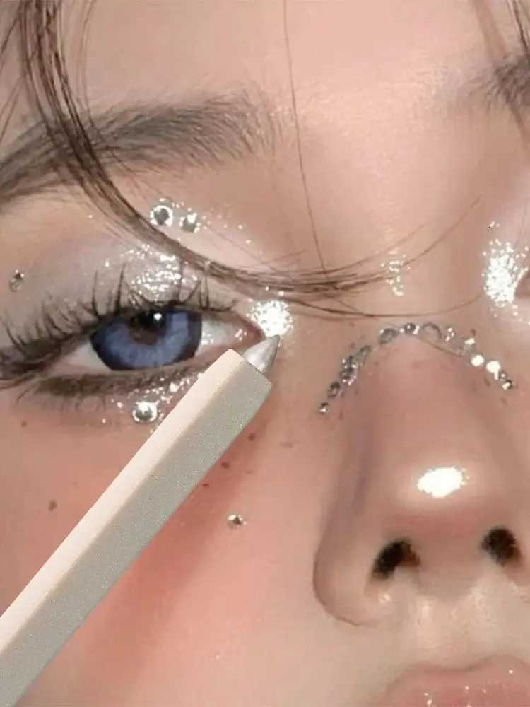 White Highlighter Pen Glitter Matte Eye Brightening Stick Eye Contour Eyeliner Pen Aegyo Sal Pen Eye Highlight Pencil W250722