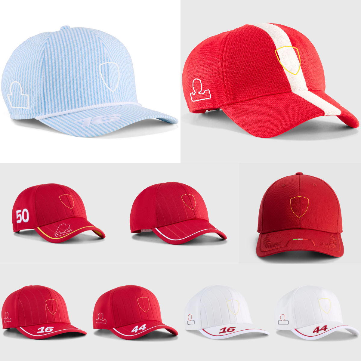 F1 2025 Team Racing Cap Formula 1 Driver Baseball Cap New F1 Collection Classic Embroidery Curved Brim Cap Fashion Summer Men Women Hat