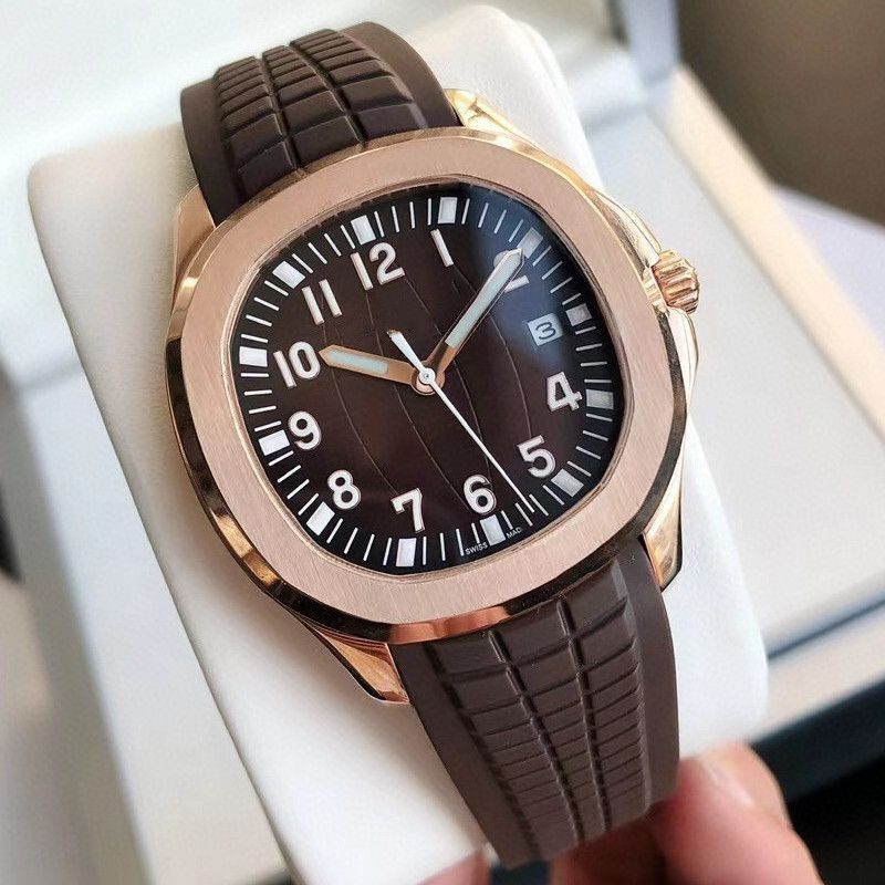 mens designer 5167/5168 automatic watch movement Size 40 mm rubber strap montre Sapphire crystal glass fashion watches Christmas