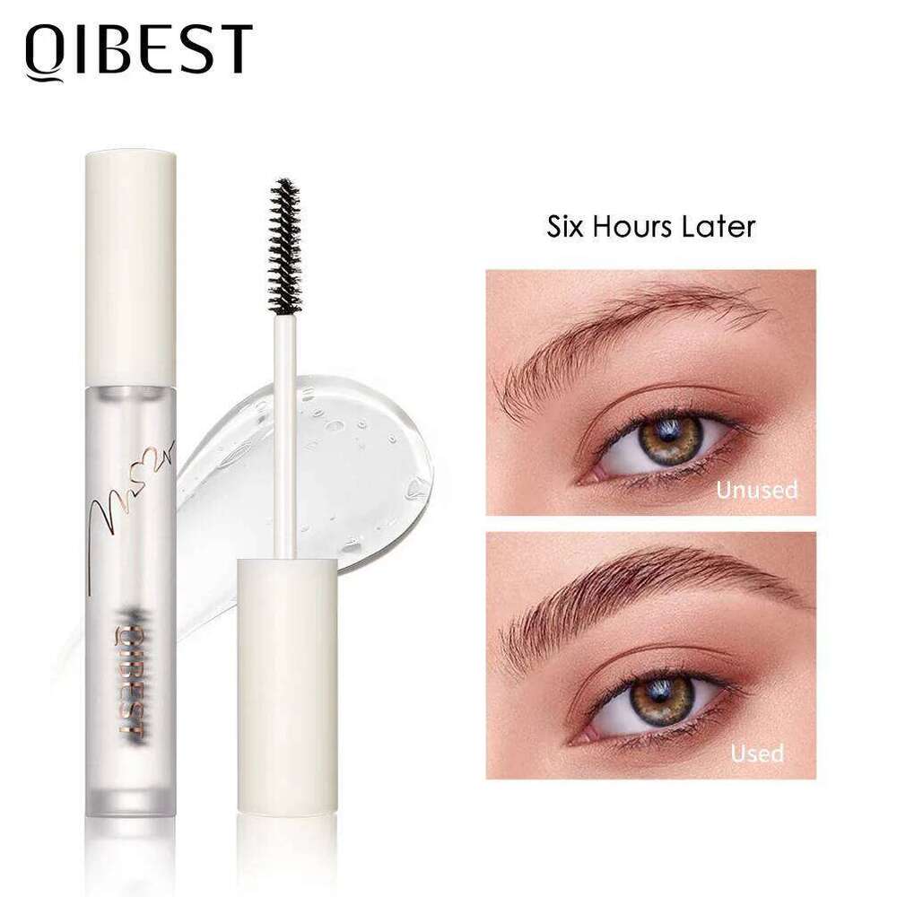 QIBEST Clear Eyebrow Setting Gel Waterproof & Sweatproof Coat | Long-Lasting, Non-Fading Transparent Brow Grooming Serum X250722