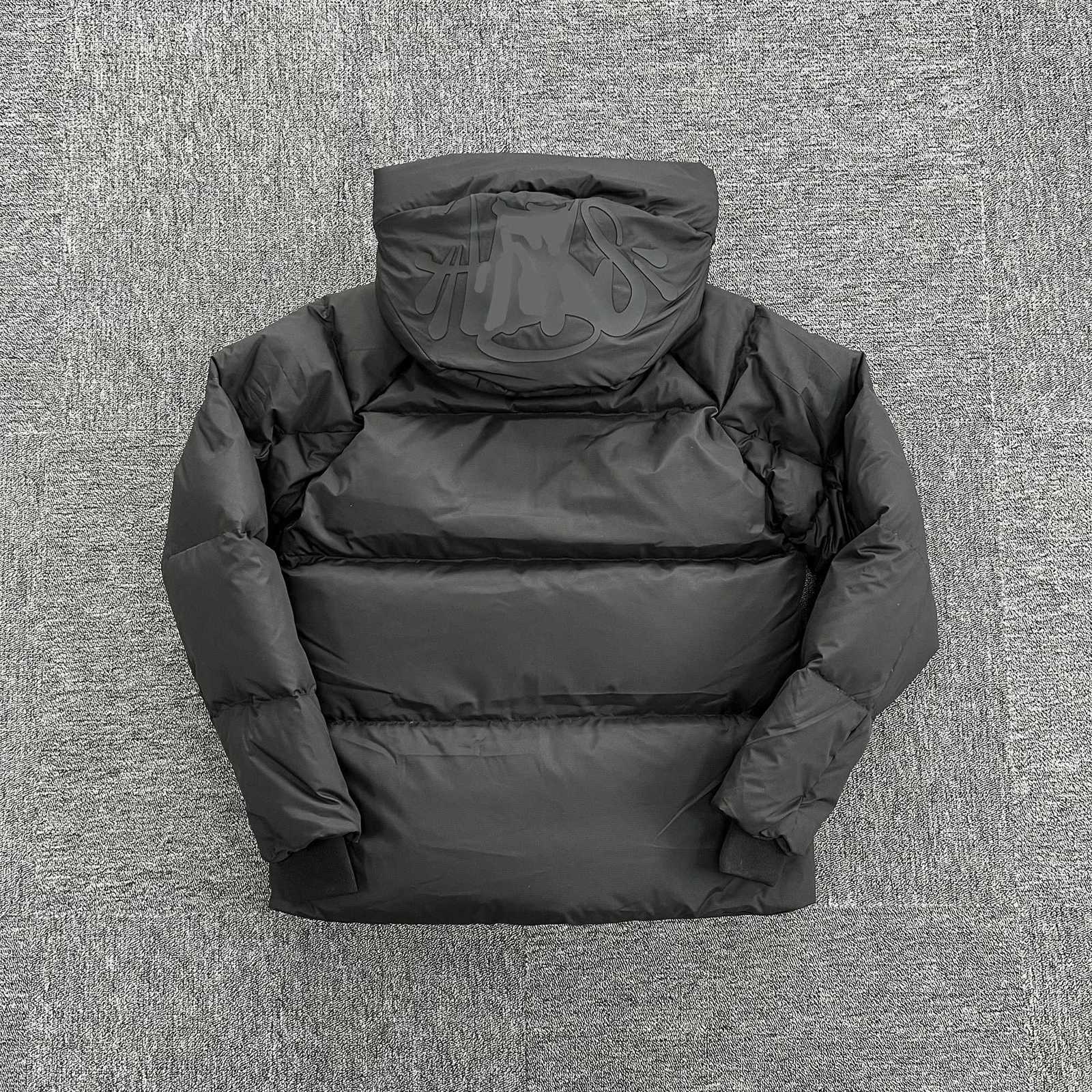 Winter Men Plush Thick Warm Jacket Hoodies Center Cee Fashion Down Jacket Black Y2k Streetwear Clothing Mens Coat Detachable Hat W250722