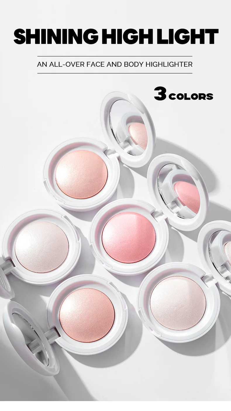 Truth Key Small Light Bulb Highlights Face Body Multipurpose Highlighter Palette L Shimmer Smooth Baked Powder Glow Finish W250722
