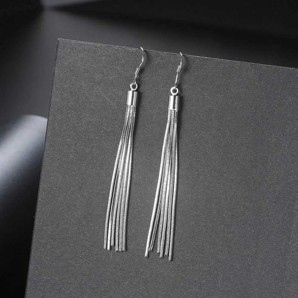 7049 Piercing Long Tassel Drop Earrings For Women Christmas Gift Gold Color Women Accessories Jewelry Fashion Jewelry E267 XJ250722