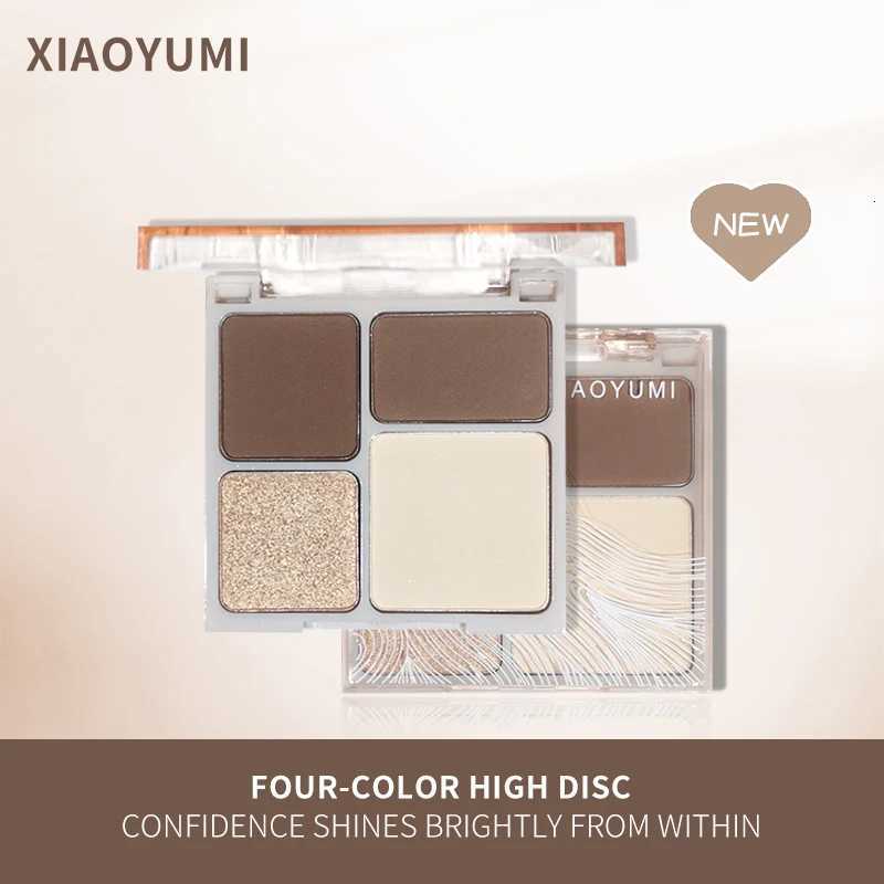 4-Color Highlighter Powder Palette Shimmer Brighten Face Contouring Highlight Champagne Gold Bronzer Makeup W250722