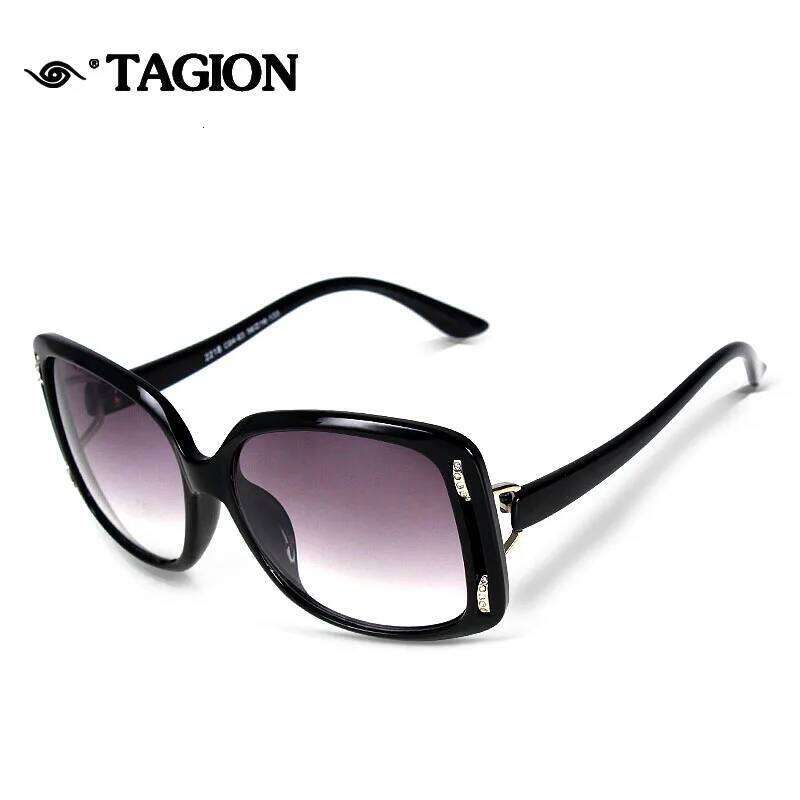 2025 Tagion New Summer Sunglasses Women Oversized Square Shape Glasses Female Fashion Eyeglasses Ladies Sun Protection 2218
