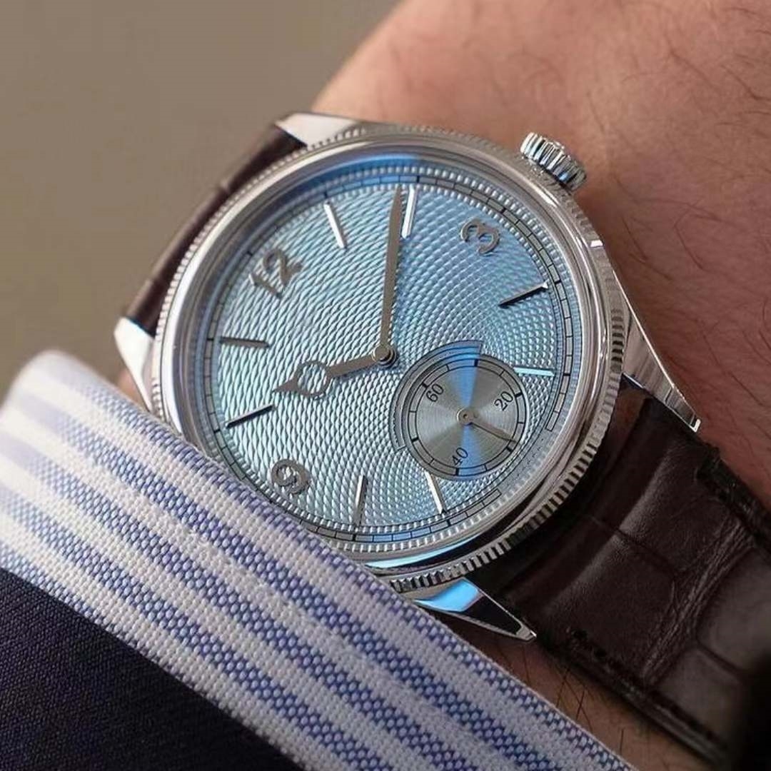 New watch Constant Motion 1908 automatic mechanical waterproof watch with diameter of 39mm transparent case bottom cover High quality Sapphire business watch