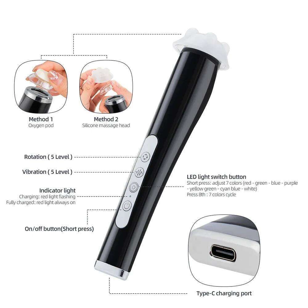 New hine home handheld oxygen beauty bubble instrument skin rejuvenation