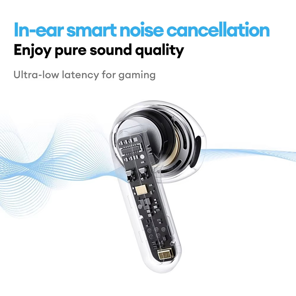 LenovoServices Wireless Bluetooth 6.0 Headphones HIFI Stereo Game Call Music Noise Reduction Earbuds TWS Sport Earphones LE209