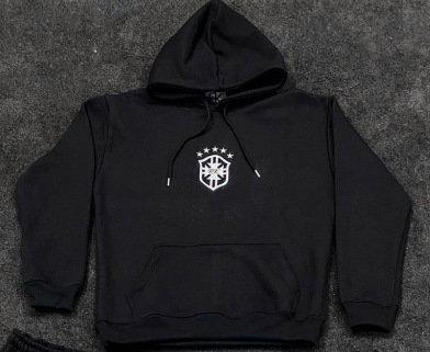 Football Brand Hoodie Embroidered Brazilian Sweatshirt American Trendy Brand Streetwear Y2k Designer Hoodie Jacket Tracksuit Men Polo Veste Coat Haruk