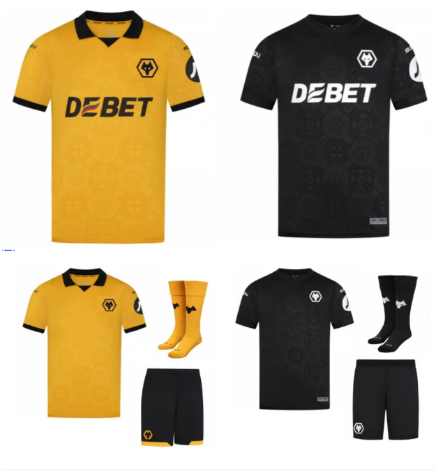 2025 26 WoLvErHaMpToNes WoLvEs soccer jerseys NETO HEE CHAN CUNHA KALAJDZIC AIT-NOURI N.SEMEDO JOSE SA S.BUENO GOMES DAWSON SARABIA football shirts
