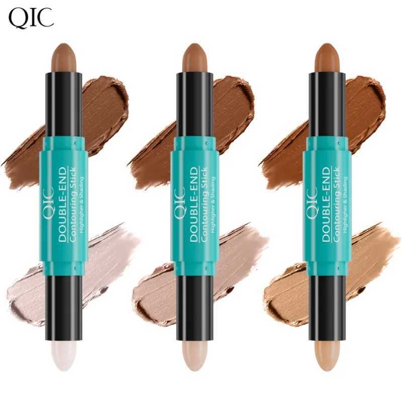 2 IN 1 Contouring Stick Makeup Highlight Brighten Pen Nose Shadow Pencil Brighten Shading Sticks Matte Concealer Highlighters W250722