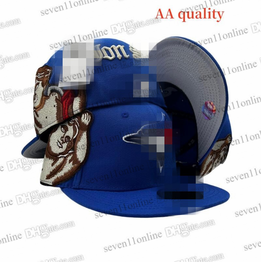 2025 Men's Baseball Fitted Hats Los Angeles" Funny Cute angel stitched Full Closed Caps Sport Designer Team Cap Patched Snapback trucker Hats High Quality Jl22-07