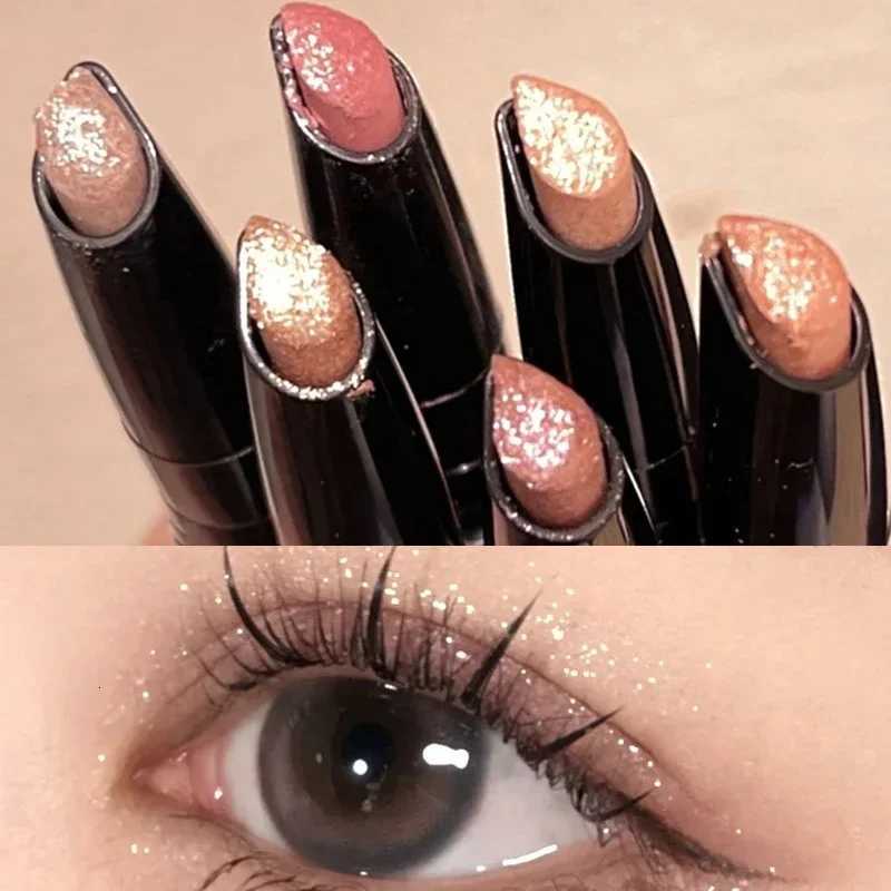 Lescent Eyeshadow Stick Shimmering Clear Sparkle Diamond Lying Silkworm Pencil Long Lasting Glitter for Eyes Korean Makeup W250722