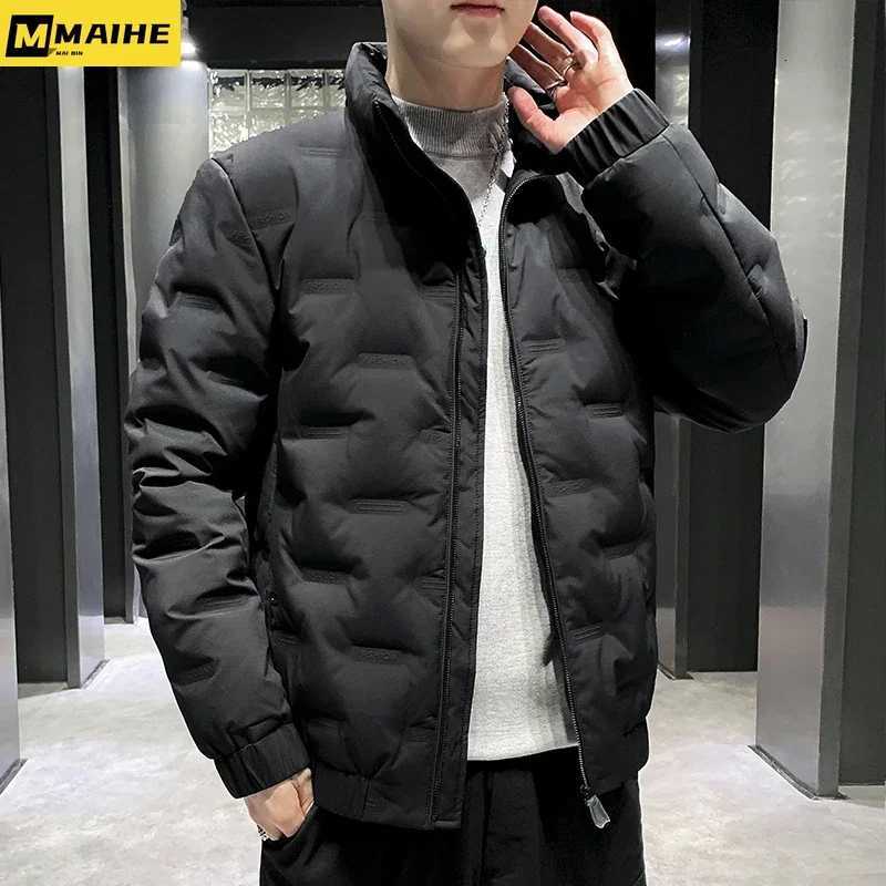 Plus Size M-8XL 202 Autumn Winter Mens New 80% White Duck Down Jackets Slim Fit Top Warm Coats Outdoor Windproof Parkas Coat W250722
