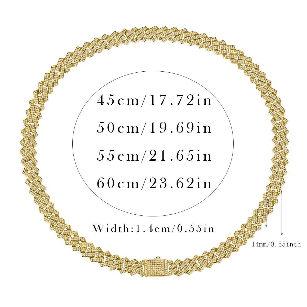 Wholesale Jewelry Designer S925 Silver 8mm Vvs Moissanite Hip Hop Cuban Chain Challenge Necklace for Men Ready to Ship