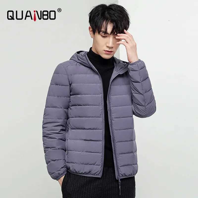 igh Quality Mens Seamless Down Slim Fit Jacket New Men Lightweight Water Resistant Packable Down Jacket Brand Clothing W250722