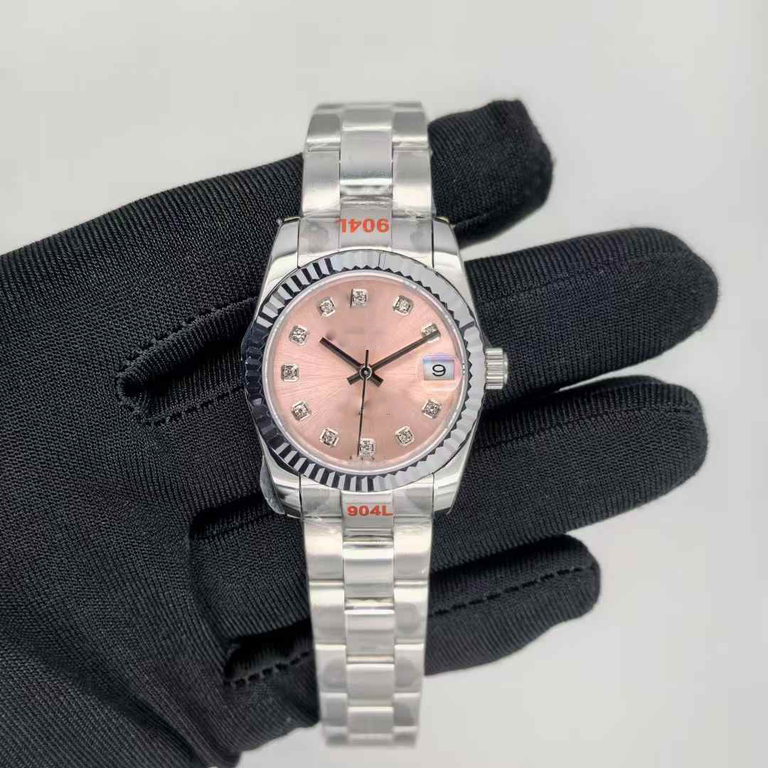 2025 new upgrade Super U1 ST9 Watch Designer 31MM New Bezel New Links Sapphire Crystal 904L Stainless Steel Waterproof Watches Pink dial