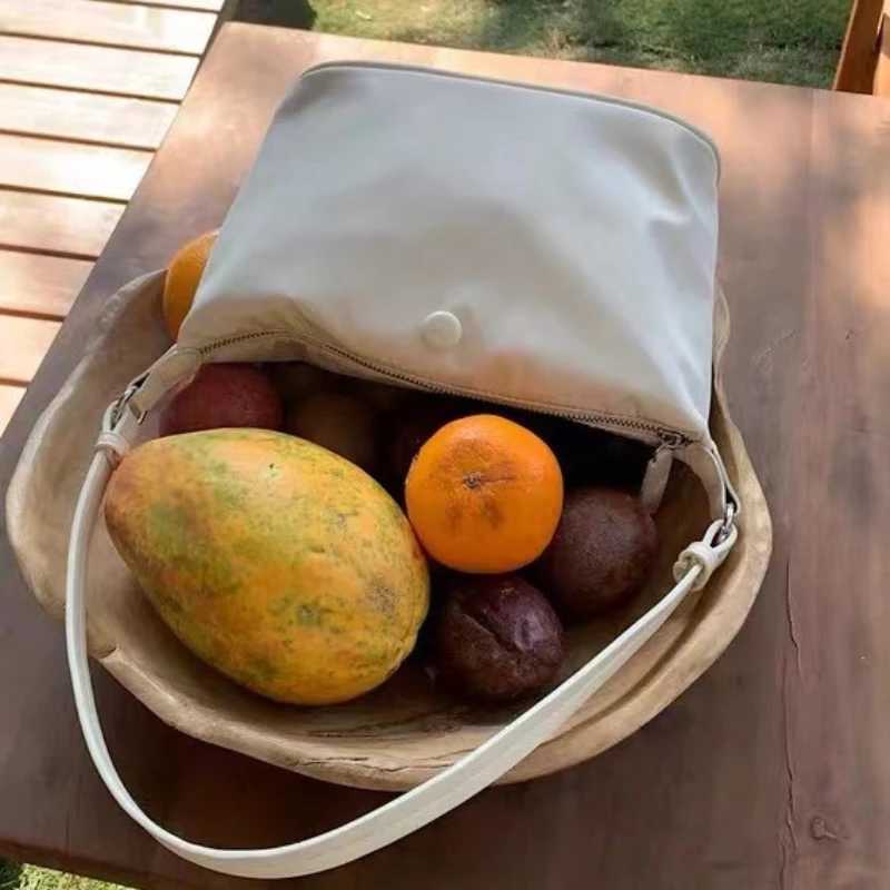 Kpop Waterproof Nylon Underarm Bag for Women Handbag Small Casual Light Ladies Shoulder Crossbody Bags Totes Female Bag XJ250704