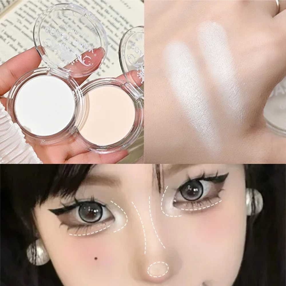 Single Matte Highlighter Palette Milk Tea Face Brighten Contour Makeup Beige Eyeshadow Cut Off Shadow Lying Silkworm Rouge DustW250722