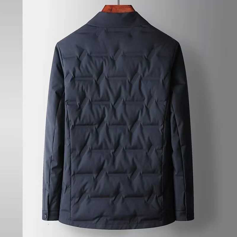 2025 Autumn/Winter New Mens Lightweight Down Jacket with 90% Down Content and Thick Velvet for Warm Casual Top W250722